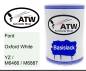 Preview: Ford, Oxford White, YZ / M6466 / M6887: 500ml Lackdose, von ATW Autoteile West.